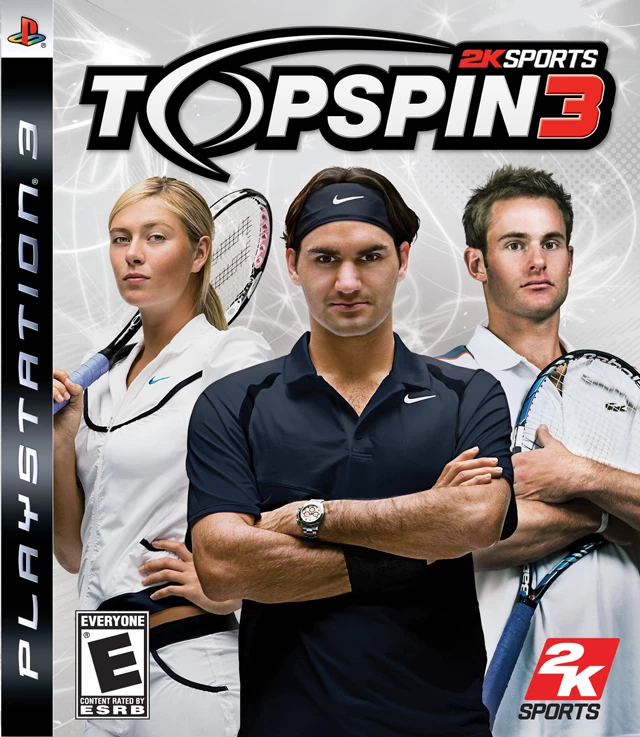 Capa do jogo Top Spin 3