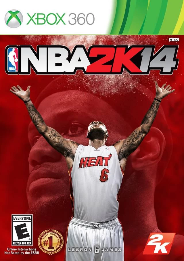 Capa do jogo NBA 2K14