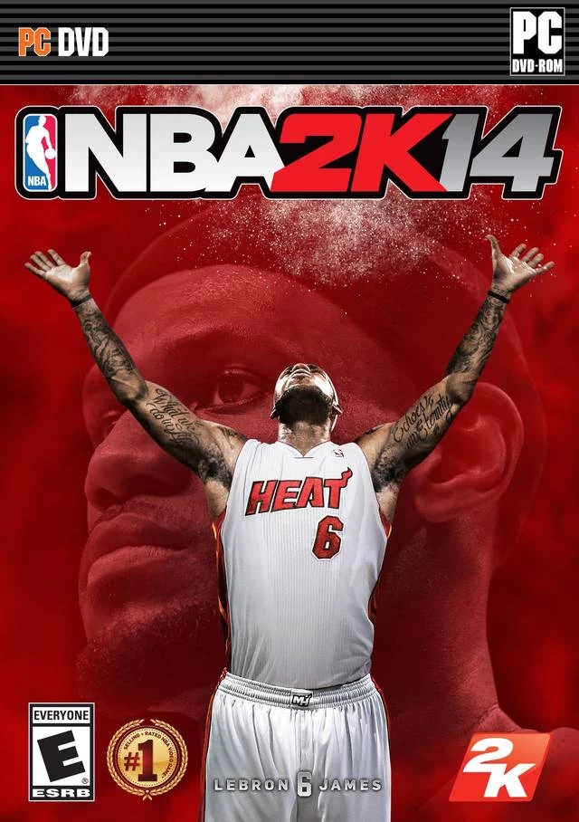 Capa do jogo NBA 2K14