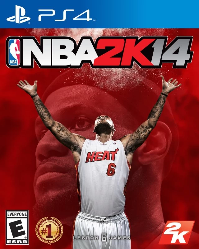 Capa do jogo NBA 2K14