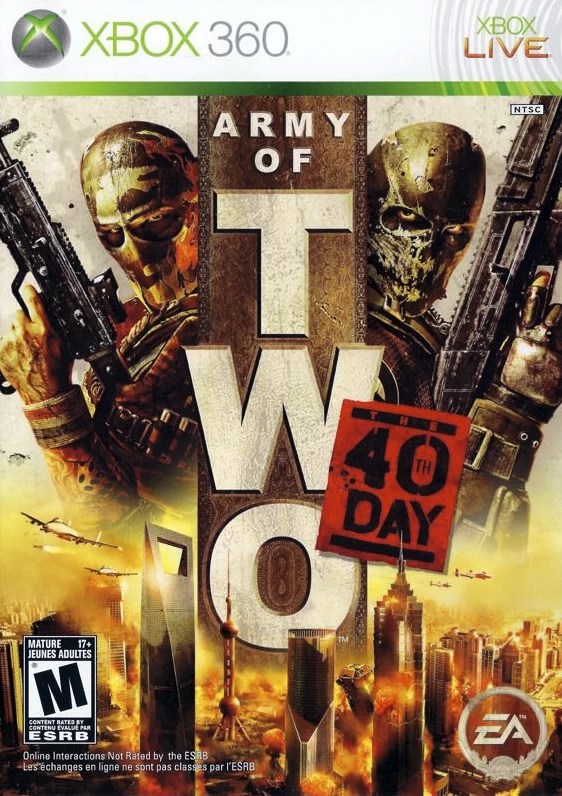 Capa do jogo Army of Two: The 40th Day