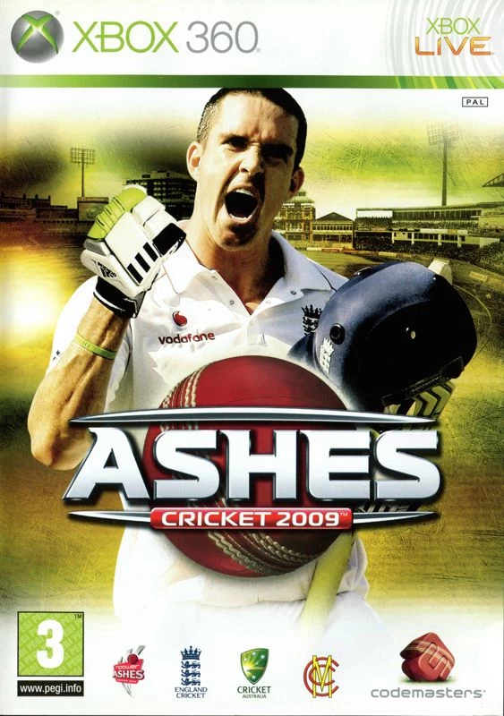 Capa do jogo Ashes Cricket 2009