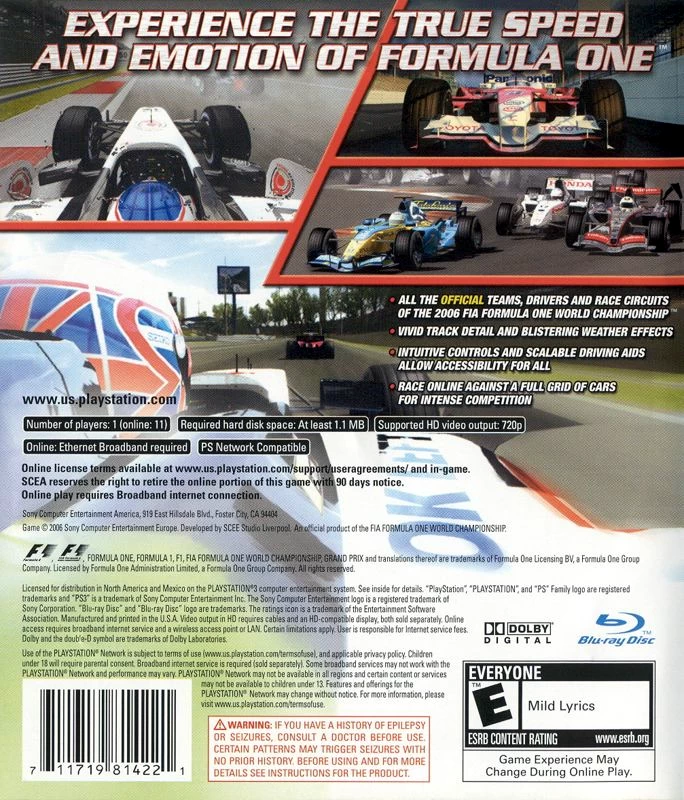 Formula 1: Championship Edition cover