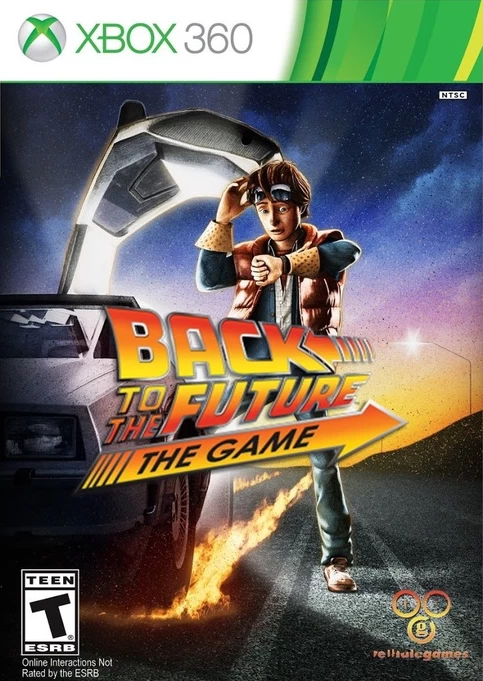 Capa do jogo Back to the Future: The Game