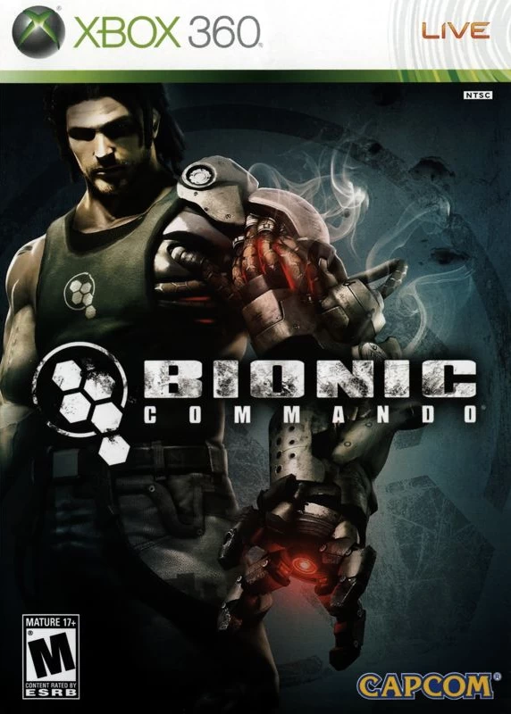 Capa do jogo Bionic Commando