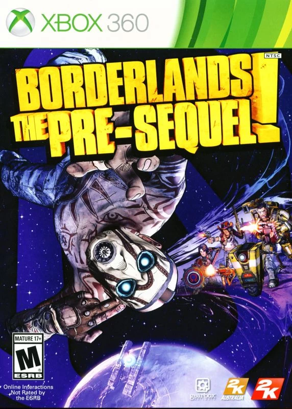 Capa do jogo Borderlands: The Pre-Sequel!