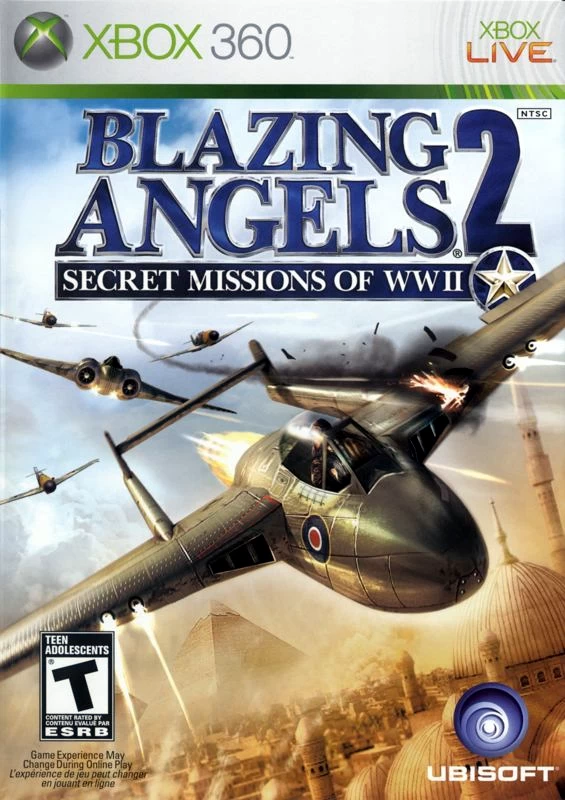 Capa do jogo Blazing Angels 2: Secret Missions of WWII