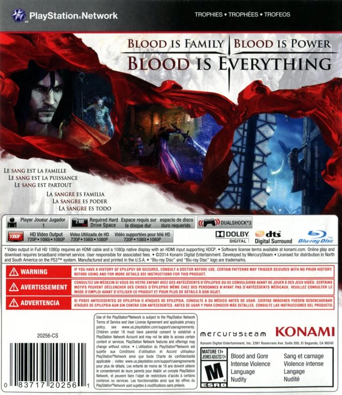 Capa do jogo Castlevania: Lords of Shadow 2