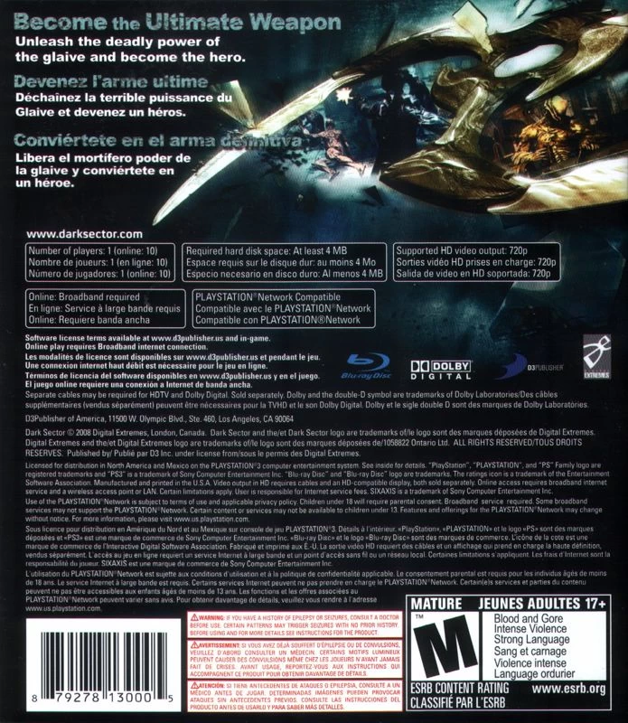 Dark Sector cover