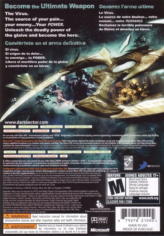 Dark Sector cover