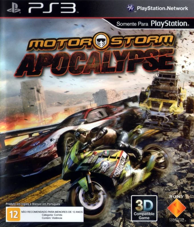 Capa do jogo MotorStorm: Apocalypse