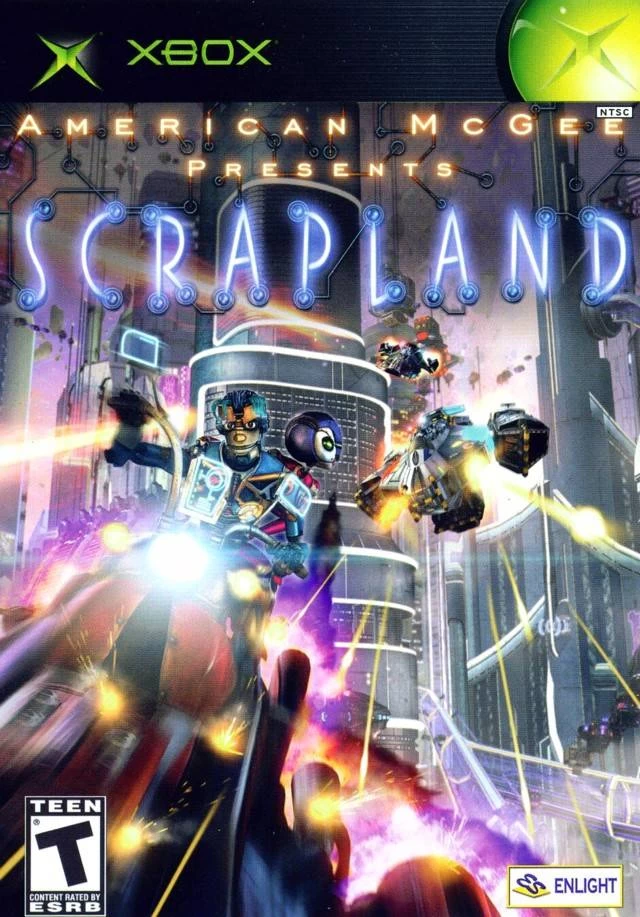 American McGee presents SCRAPLAND cover