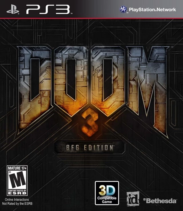 Capa do jogo Doom 3: BFG Edition