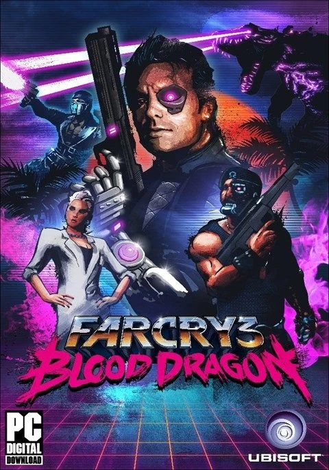 Capa do jogo Far Cry 3: Blood Dragon