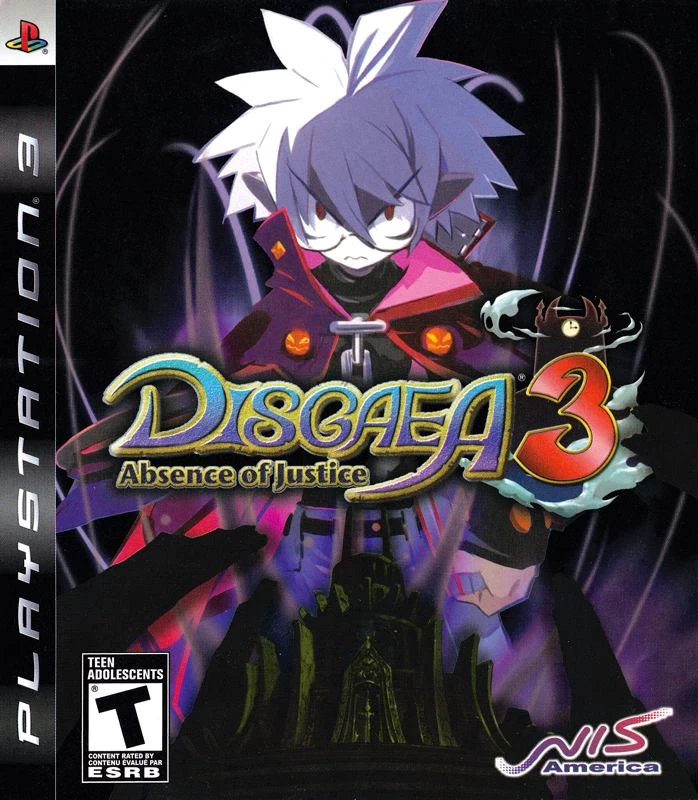 Capa do jogo Disgaea 3: Absence of Justice