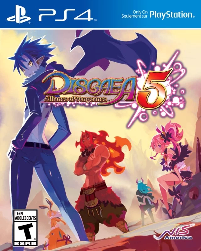 Capa do jogo Disgaea 5: Alliance of Vengeance