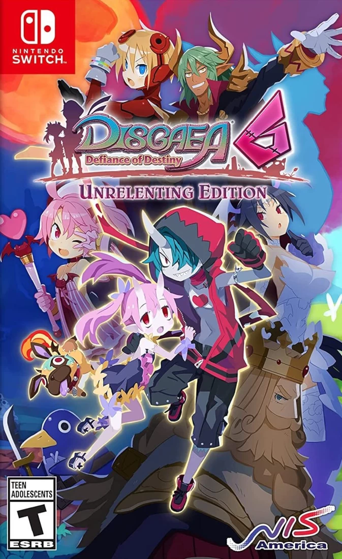 Disgaea 6: Defiance of Destiny cover