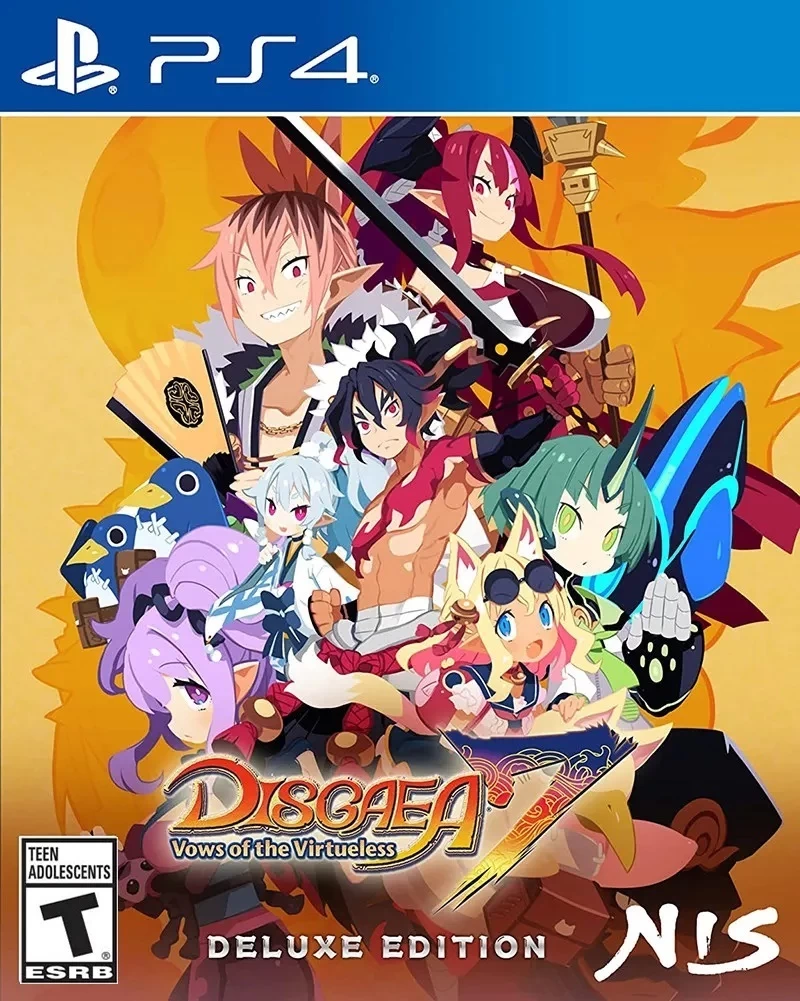 Capa do jogo Disgaea 7: Vows of the Virtueless