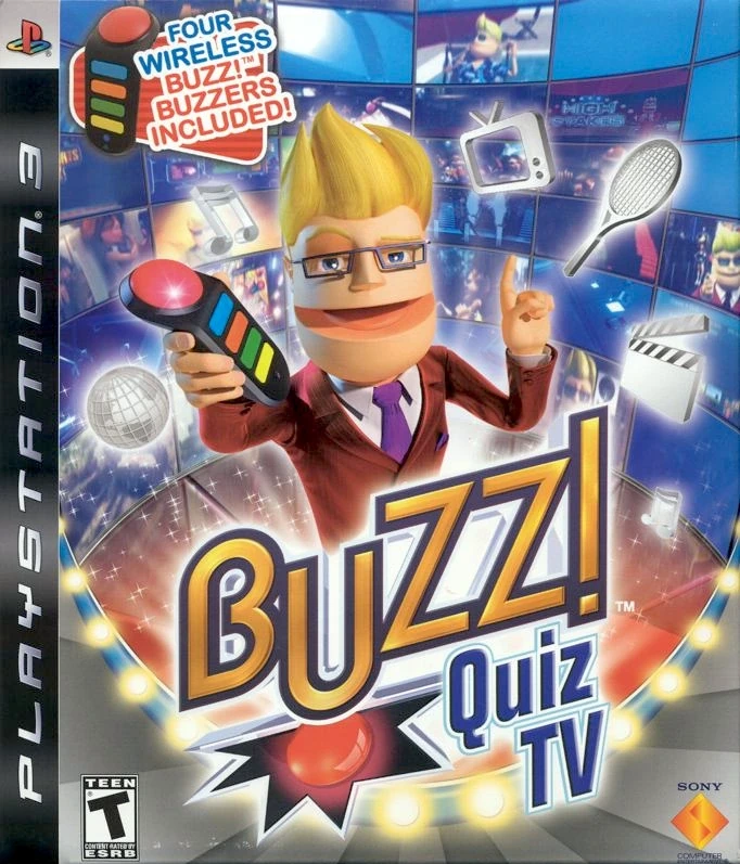 Capa do jogo Buzz! Quiz TV