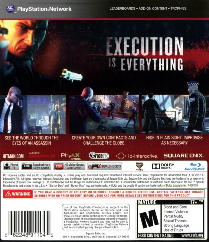 Capa do jogo Hitman: Absolution