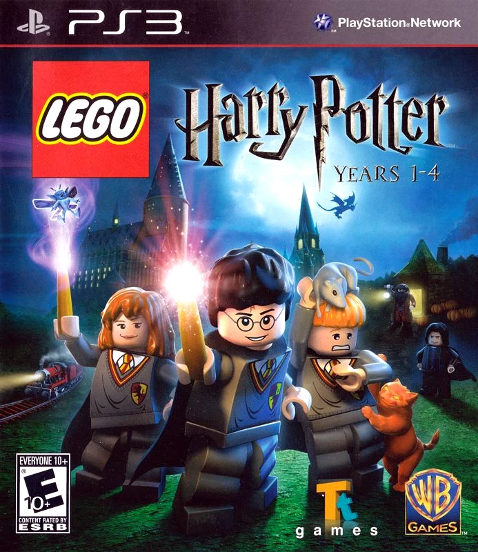 Capa do jogo LEGO Harry Potter: Years 1-4