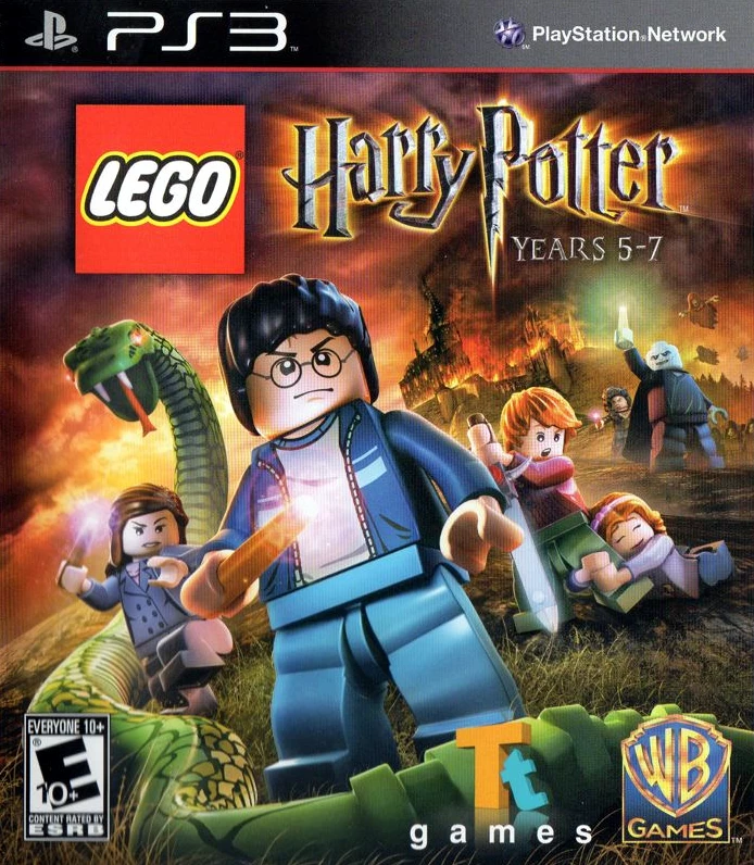 Capa do jogo LEGO Harry Potter: Years 5-7