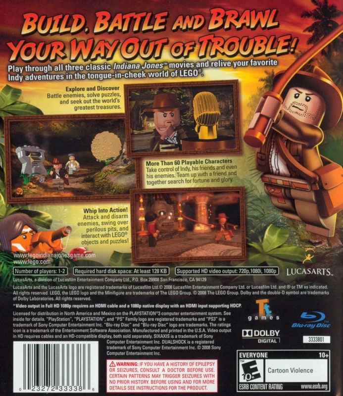 LEGO Indiana Jones: The Original Adventures cover