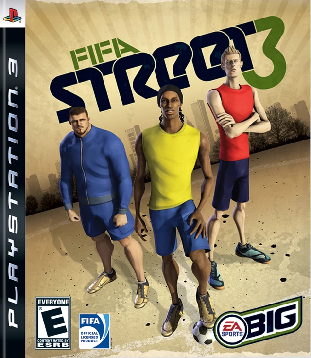 Capa do jogo FIFA Street 3