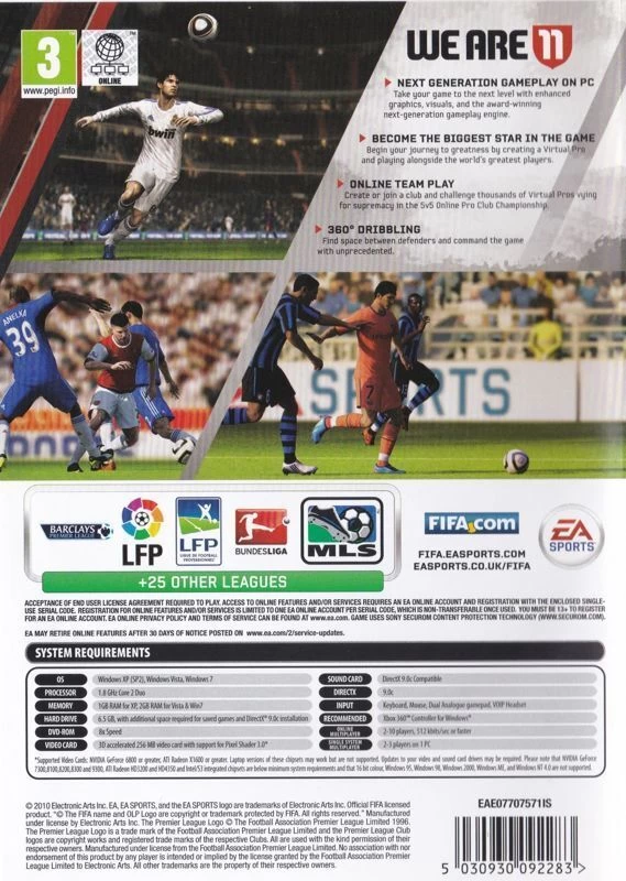 FIFA Soccer 11 cover