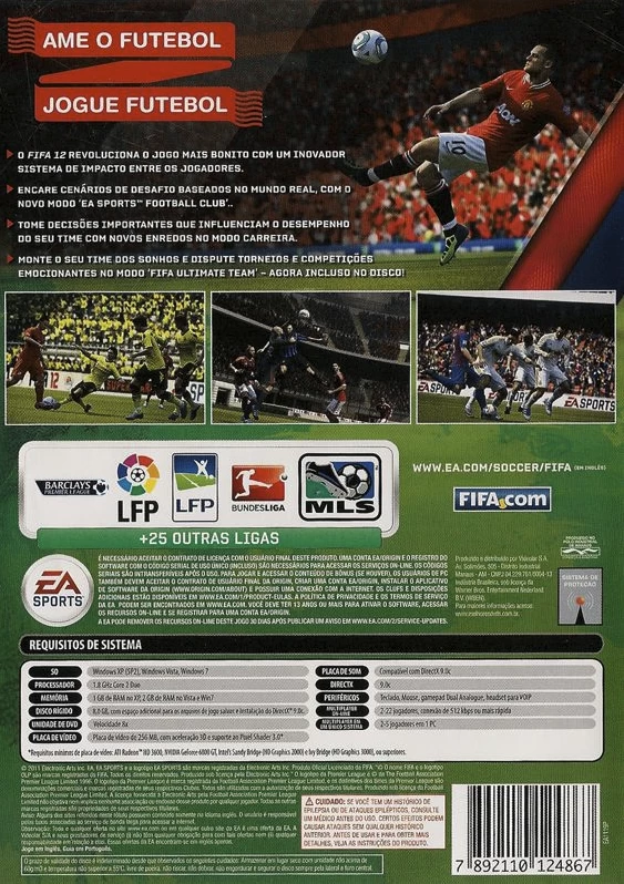 FIFA Soccer 12 cover