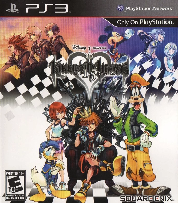 Capa do jogo Kingdom Hearts HD I.5 ReMIX