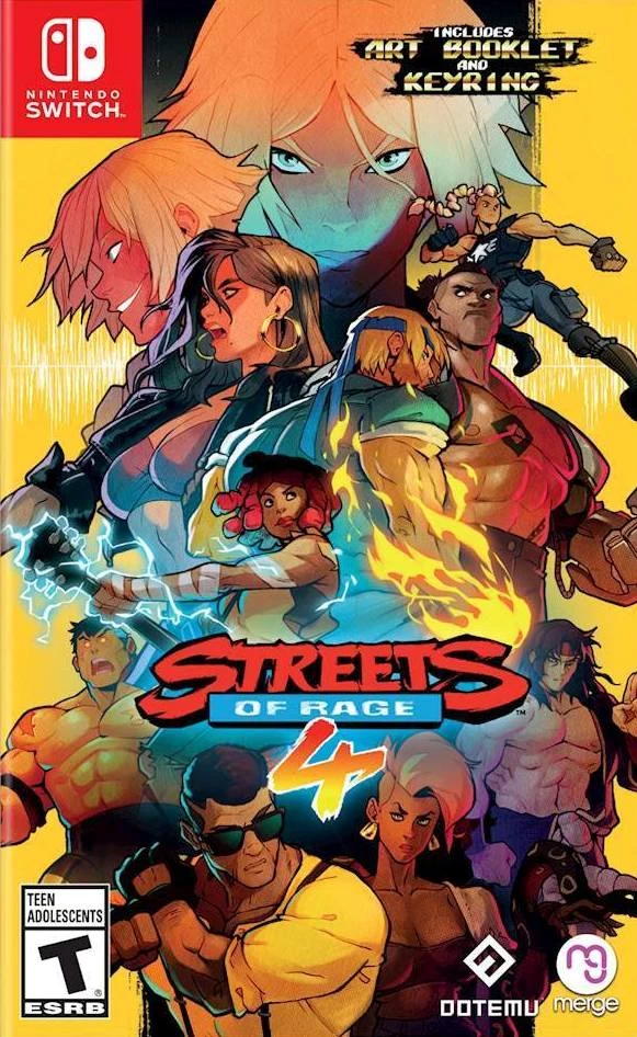 Capa do jogo Streets of Rage 4