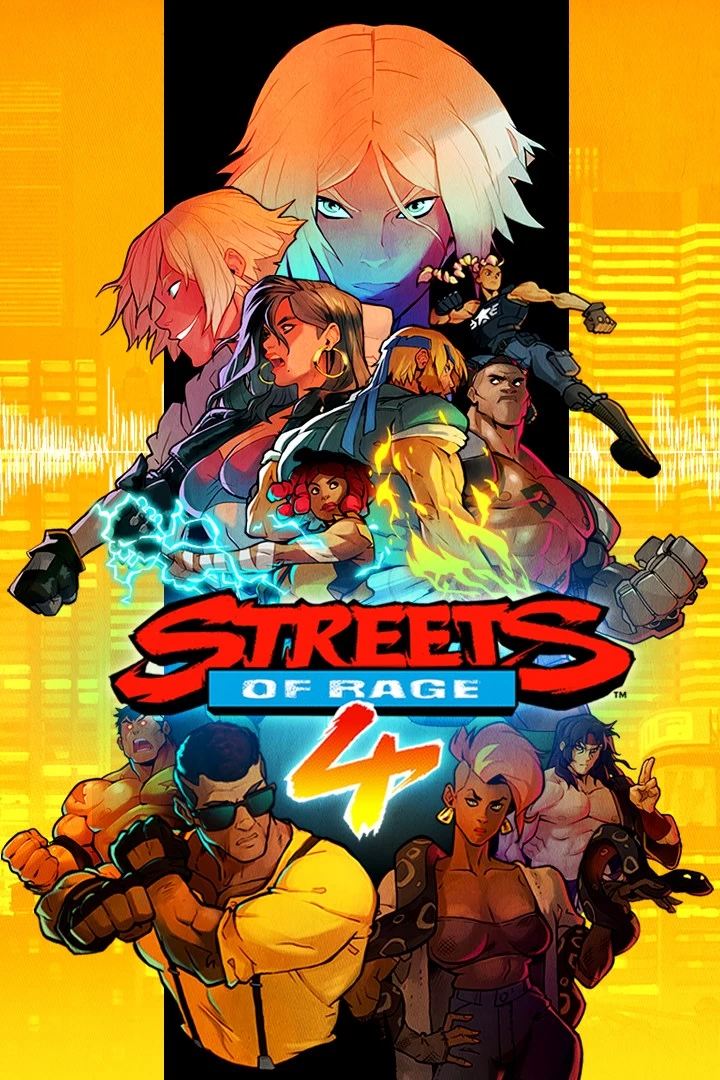 Capa do jogo Streets of Rage 4