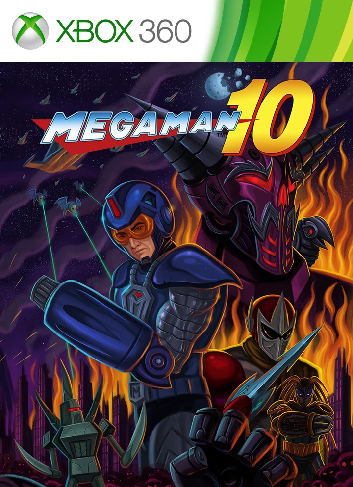 Capa do jogo Mega Man 10