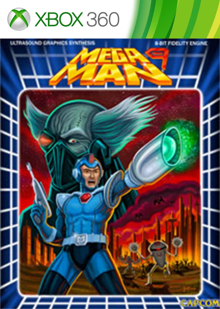 Capa do jogo Mega Man 9