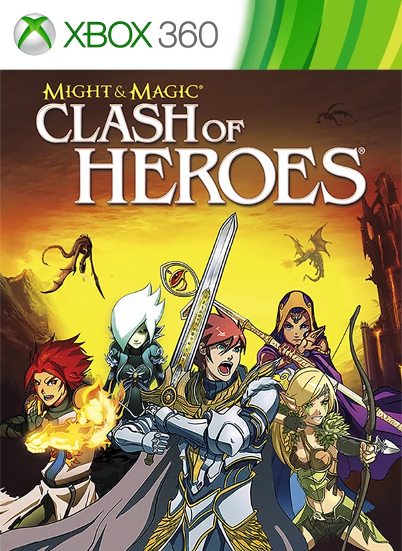 Capa do jogo Might & Magic: Clash of Heroes