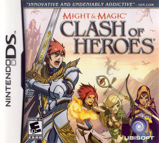 Capa do jogo Might & Magic: Clash of Heroes