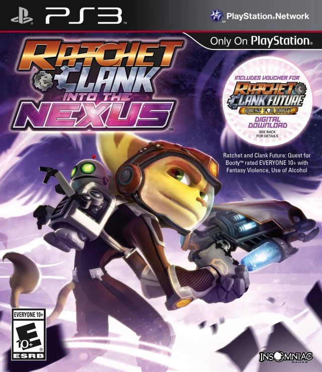 Capa do jogo Ratchet & Clank: Into the Nexus