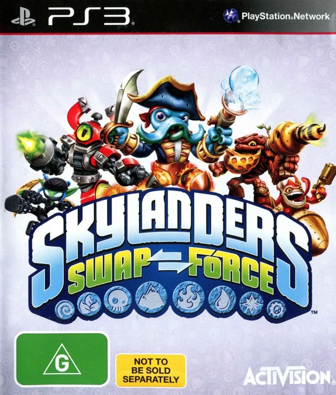 Capa do jogo Skylanders: Swap Force