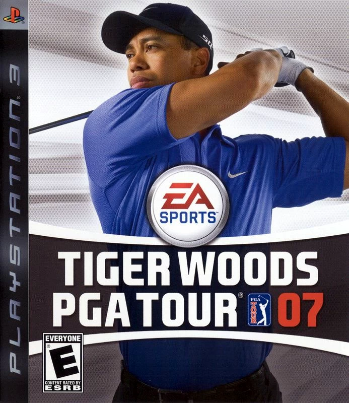 Capa do jogo Tiger Woods PGA Tour 07