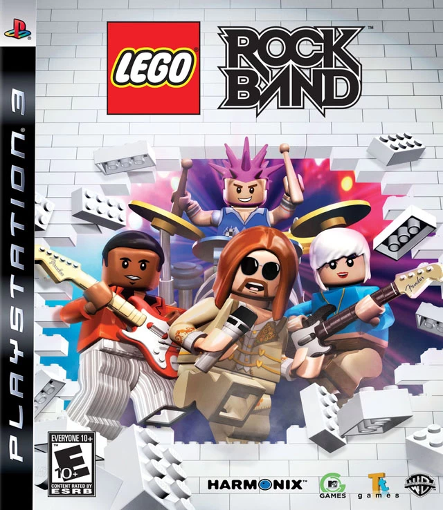 Capa do jogo LEGO Rock Band