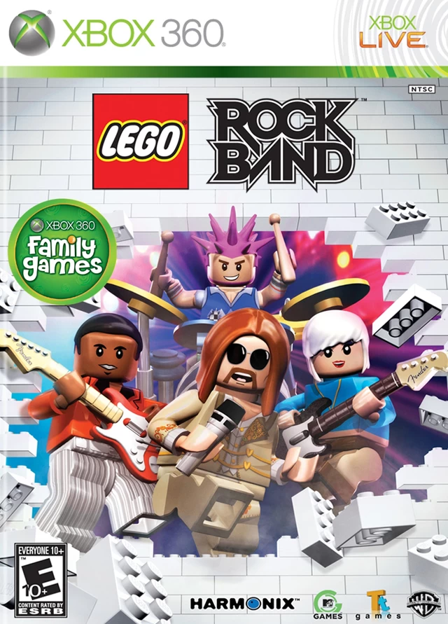 Capa do jogo LEGO Rock Band