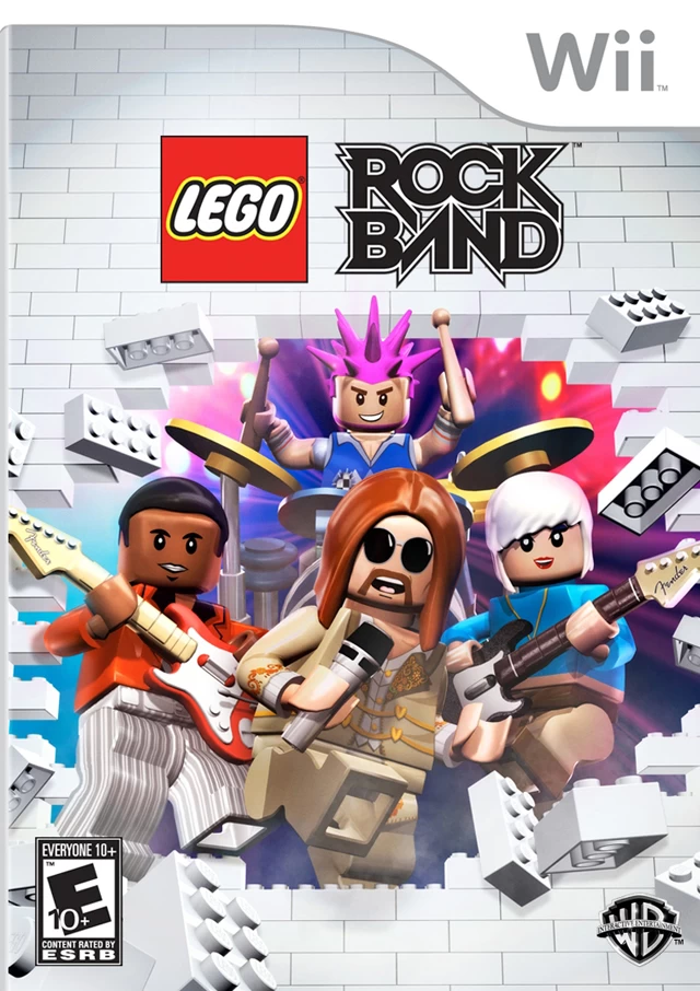 Capa do jogo LEGO Rock Band