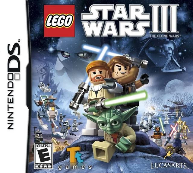 Capa do jogo LEGO Star Wars III: The Clone Wars