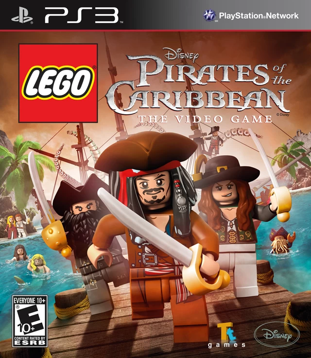 Capa do jogo LEGO Pirates of the Caribbean: The Video Game