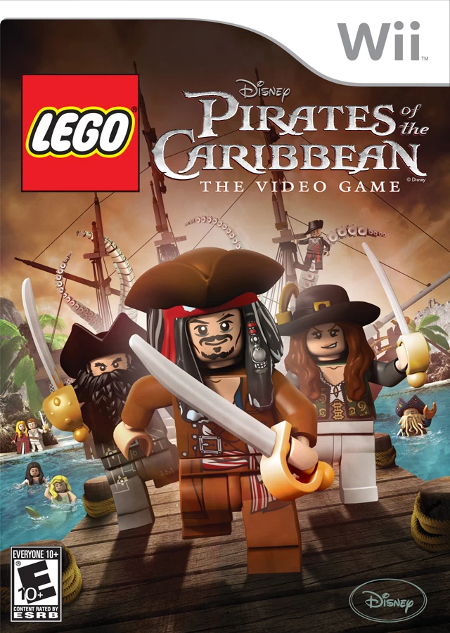 Capa do jogo LEGO Pirates of the Caribbean: The Video Game