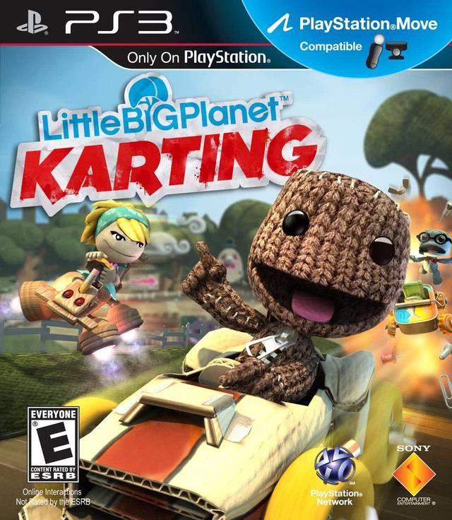 Capa do jogo LittleBigPlanet Karting