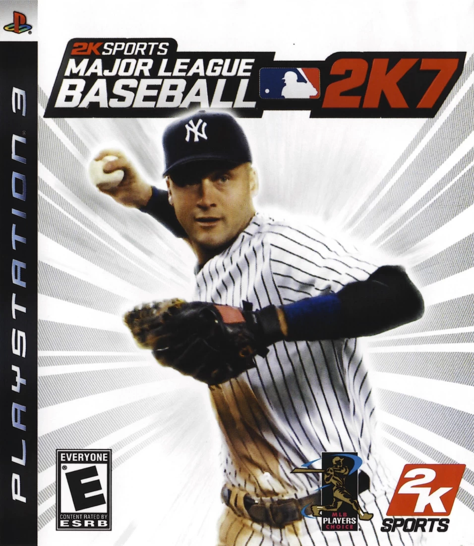 Capa do jogo Major League Baseball 2K7