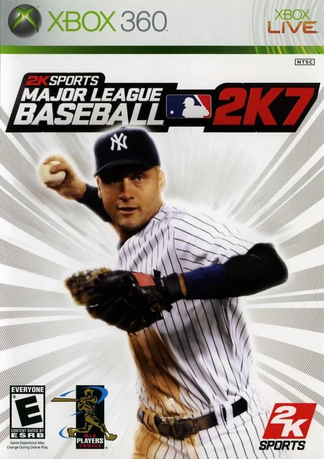 Capa do jogo Major League Baseball 2K7