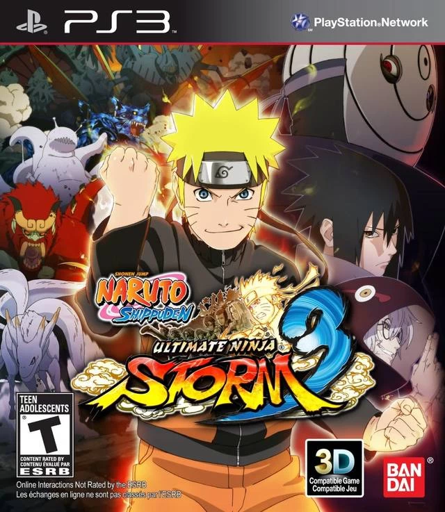 Capa do jogo Naruto Shippuden: Ultimate Ninja Storm 3